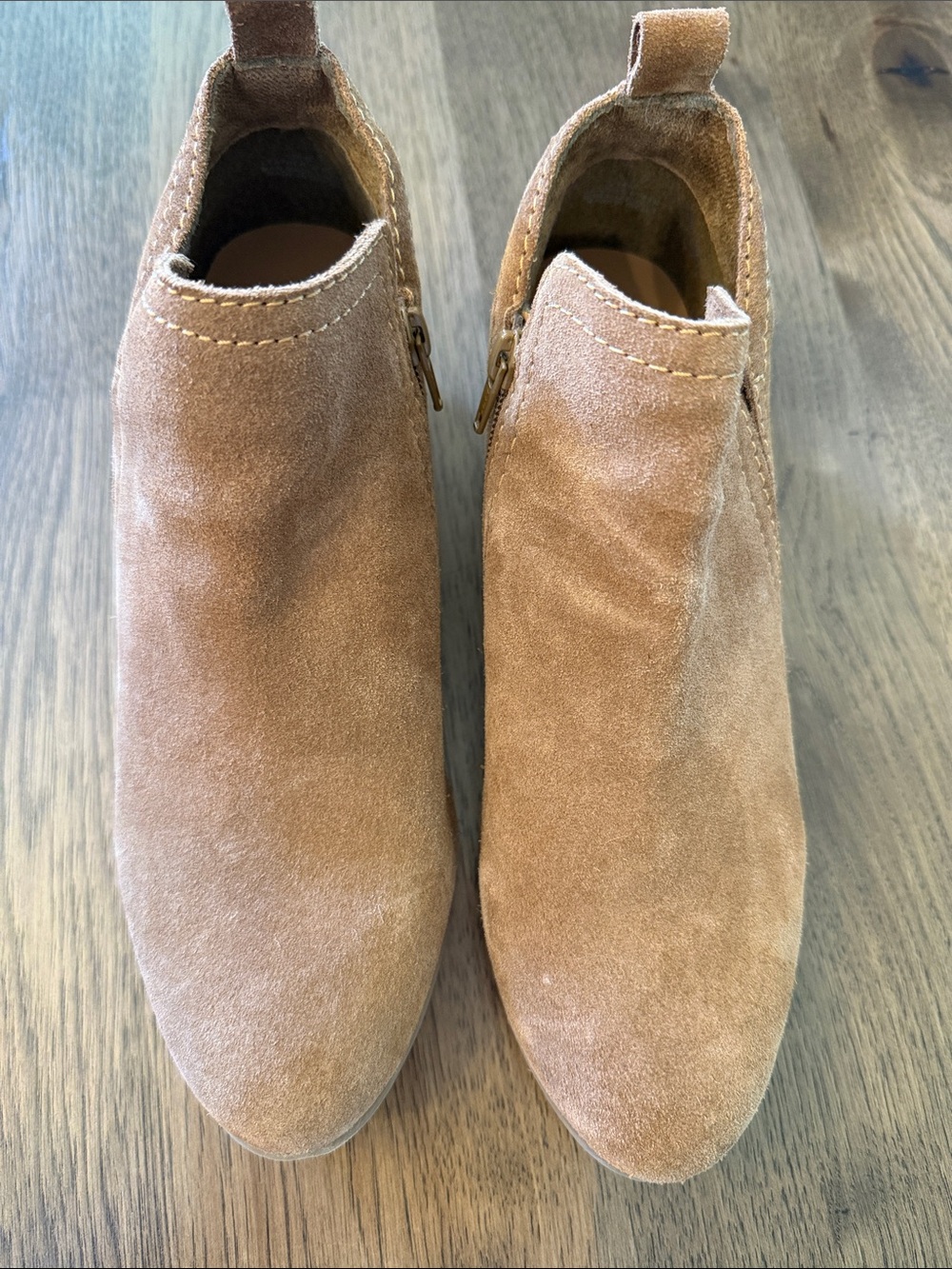 Dibs Women's Size 10 Tan Booties - Picture 6 of 14